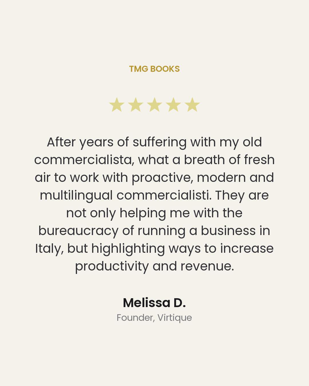 Review carousel, slide